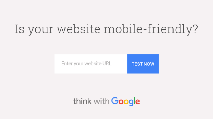 Outil de test Google pour tester la performance de son site web sur mobile