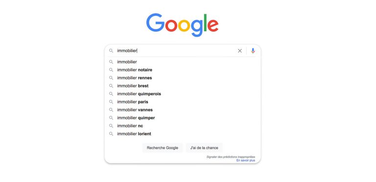 Top recherches immobilier google France