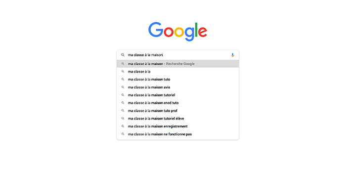 Top education searches on Google in France