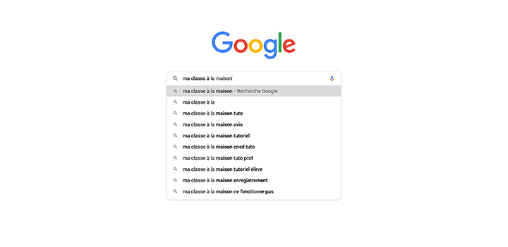 Top des recherches éducation / enseignement sur Google en France